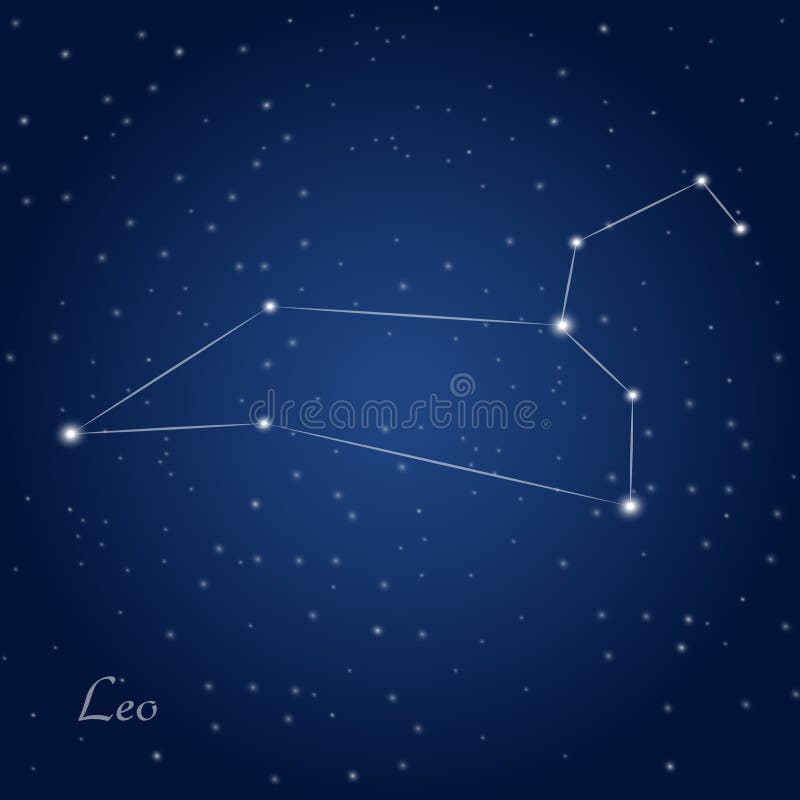  Leo  constellation  zodiac  stock vector Illustration of 