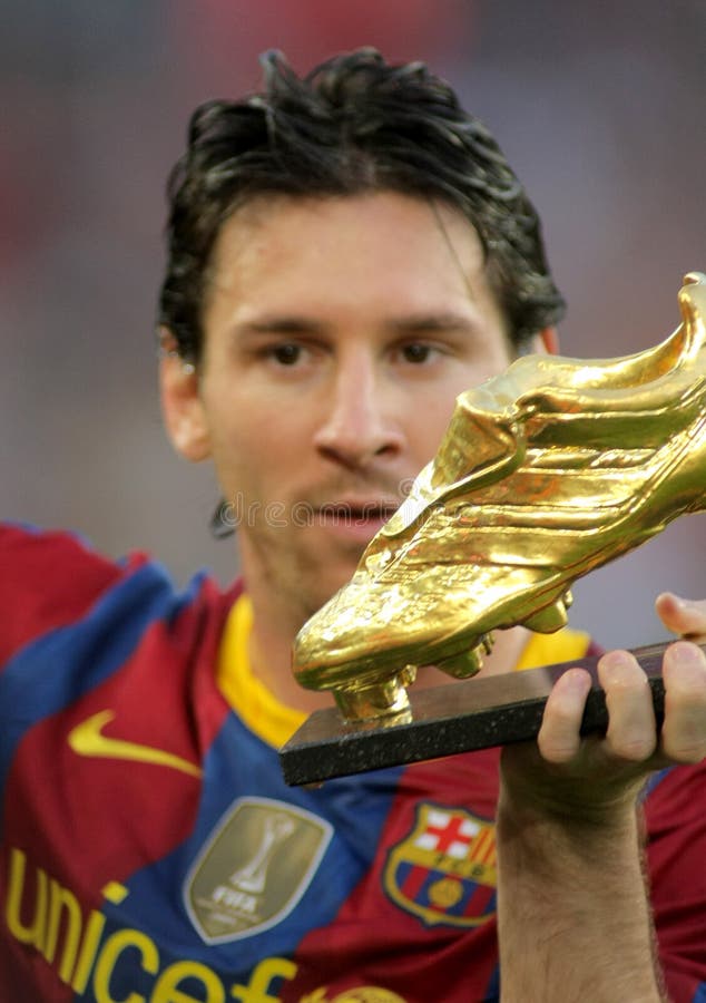 Leo Messi of FC Barcelona stock photo