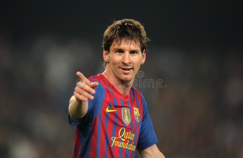 Leo Messi of FC Barcelona royalty free stock photography