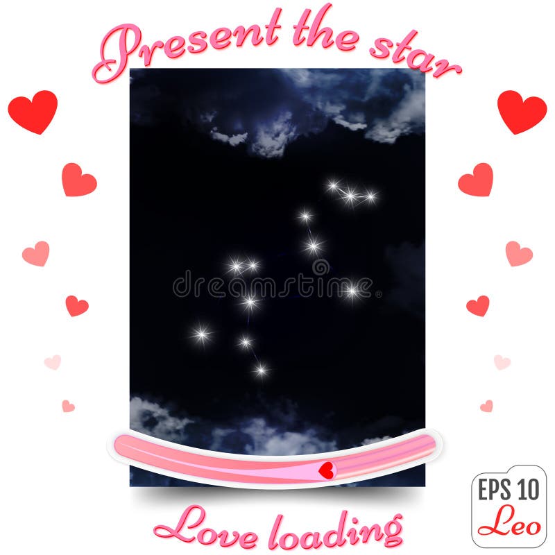 Leo Zodiac Sign Constellation de Lion Horoscope, étoiles Th actuel illustration de vecteur Leo Zodiac Sign Constellation de Lion Horoscope, étoiles Th actuel illustration de vecteur
