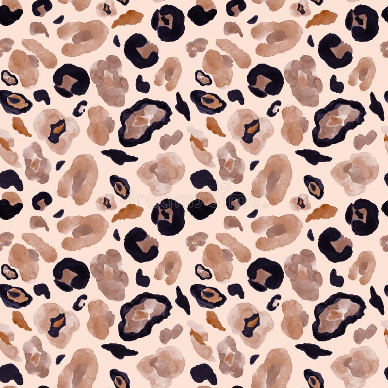 Leopard Cheetah Skin Seamless Pattern Pink Black Beige Orange Spots Stock  Illustration by ©annakuzmina1608.gmail.com #255757678