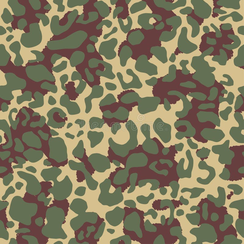 Leopard Camouflage Print, Seamless Pattern. Skin of Cheetah, Leopard.  Fashionable Camo Fabric, Elegant Animal Background. Vector Stock Vector -  Illustration of design, imitation: 247813785