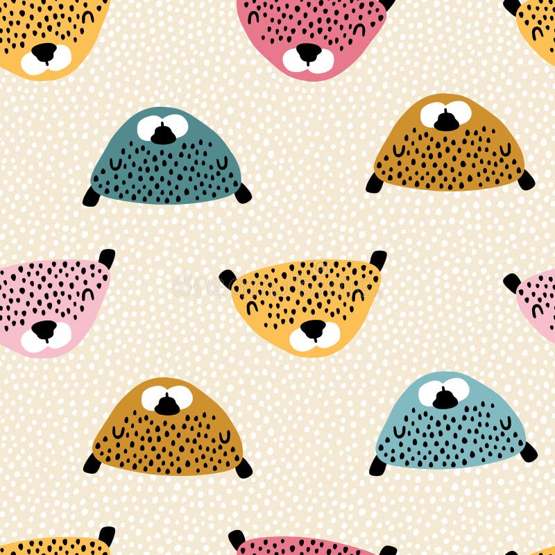 polka dot and leopard print