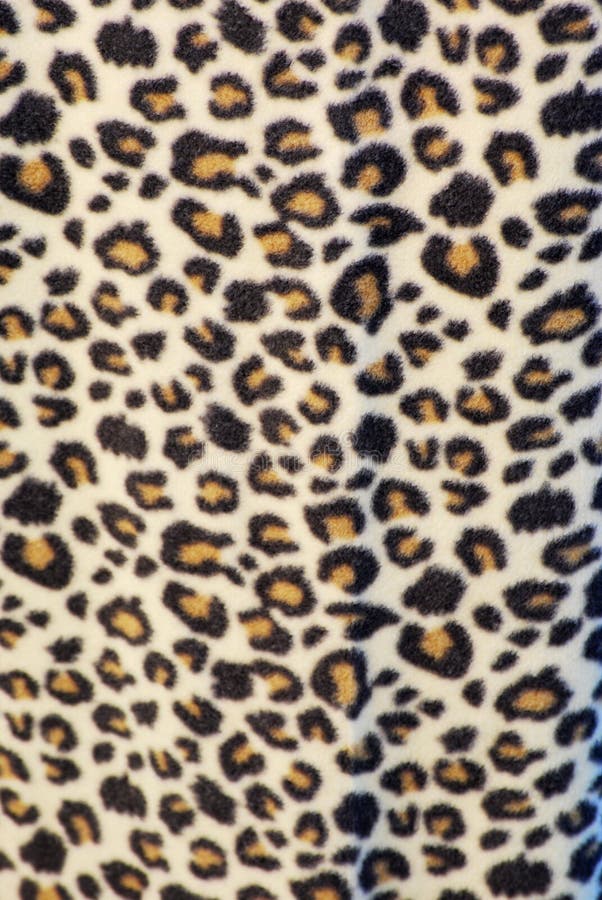 Leopard print material