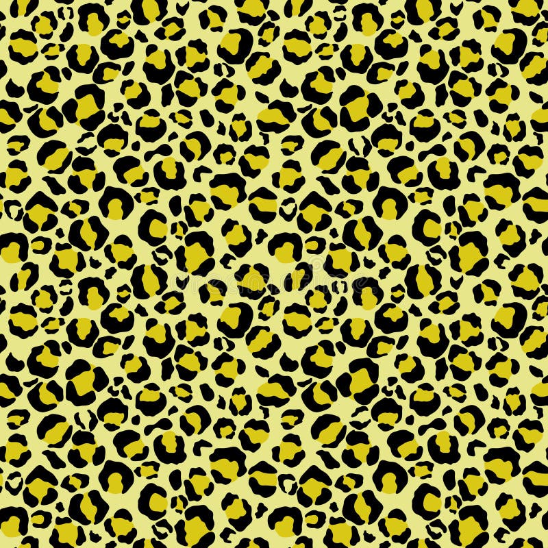 Leopard Print Seamless Pattern Stock Vector - Illustration of colors ...