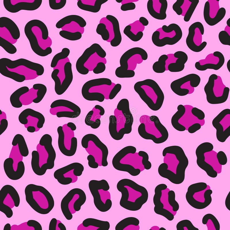 Leopard seamless pattern. Leopard spots. Fashion cheetah print. Popular texture.