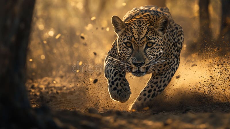 Leopard Sprints Stock Illustrations – 92 Leopard Sprints Stock