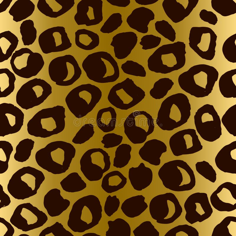 leopard πρότυπο άνευ ραφής Ζωική σύσταση δερμάτων grunge Χρυσό υπόβαθρο κλίσης επίσης corel σύρετε το διάνυσμα απεικόνισης ελεύθερη απεικόνιση δικαιώματος leopard πρότυπο άνευ ραφής Ζωική σύσταση δερμάτων grunge Χρυσό υπόβαθρο κλίσης επίσης corel σύρετε το διάνυσμα απεικόνισης ελεύθερη απεικόνιση δικαιώματος
