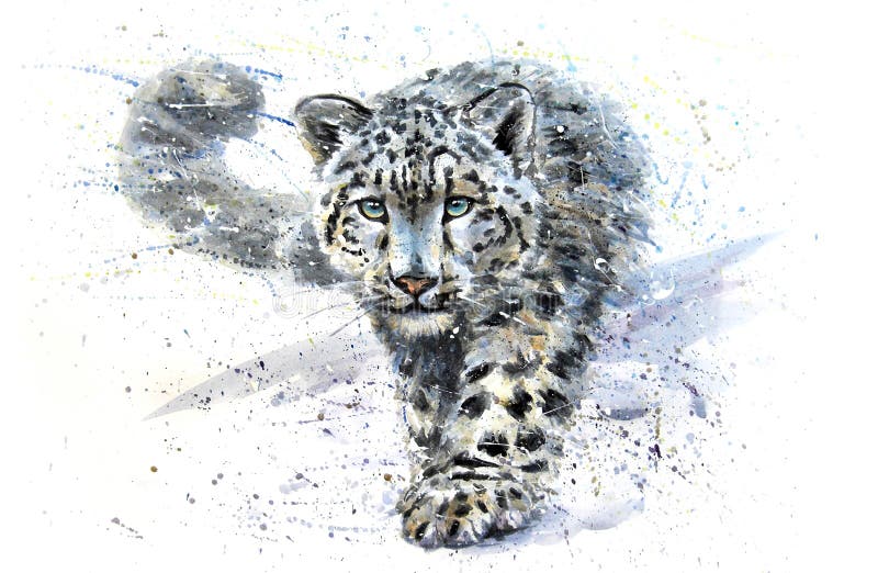 Leopardo di neve