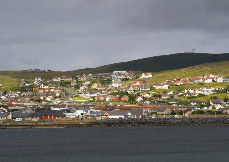 Lerwick, de Eilanden van Shetland