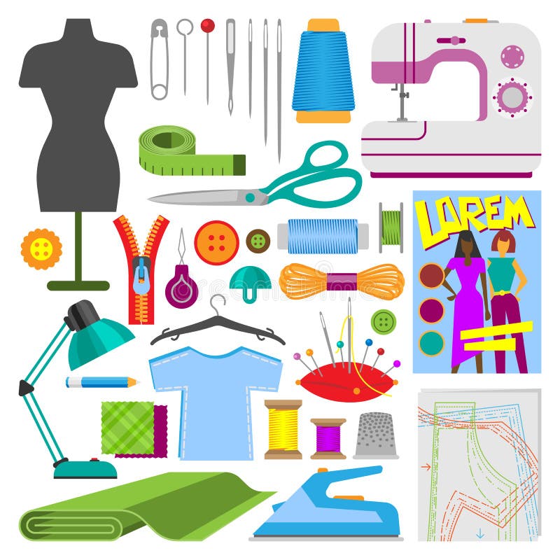 Ensemble D'outils Et D'accessoires De Couture