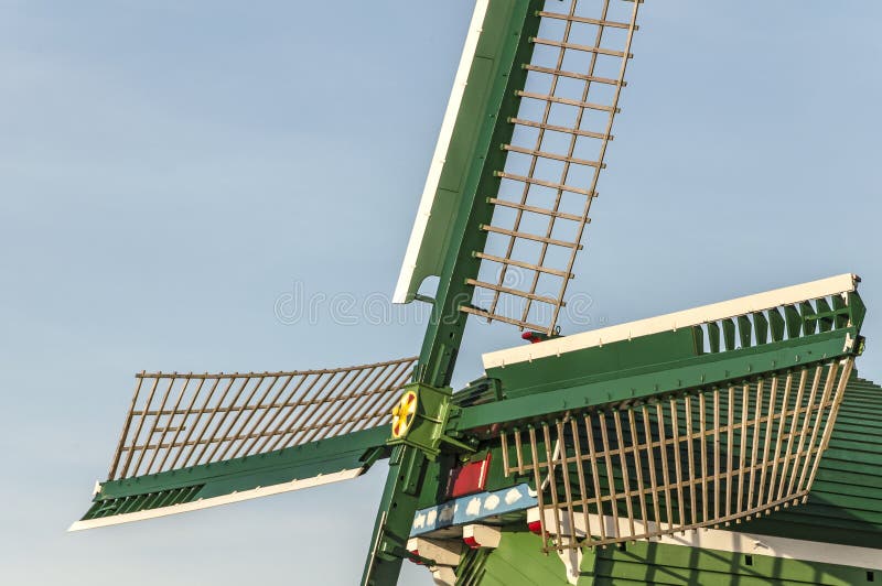 Les ailes d'un moulin image stock Les ailes d'un moulin image stock