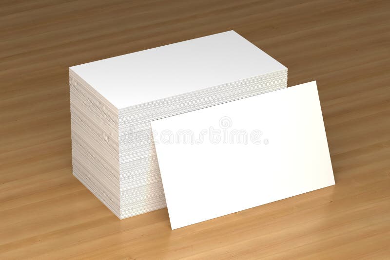 Les cartes de visite professionnelle de visite masquent la maquette - calibre, l'illustration 3D illustration libre de droits Les cartes de visite professionnelle de visite masquent la maquette - calibre, l'illustration 3D illustration libre de droits