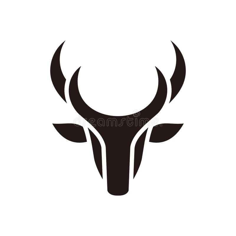 Les cerfs communs principaux abstraits colorent le calibre noir de vecteur d'illustration de conception illustration de vecteur Les cerfs communs principaux abstraits colorent le calibre noir de vecteur d'illustration de conception illustration de vecteur
