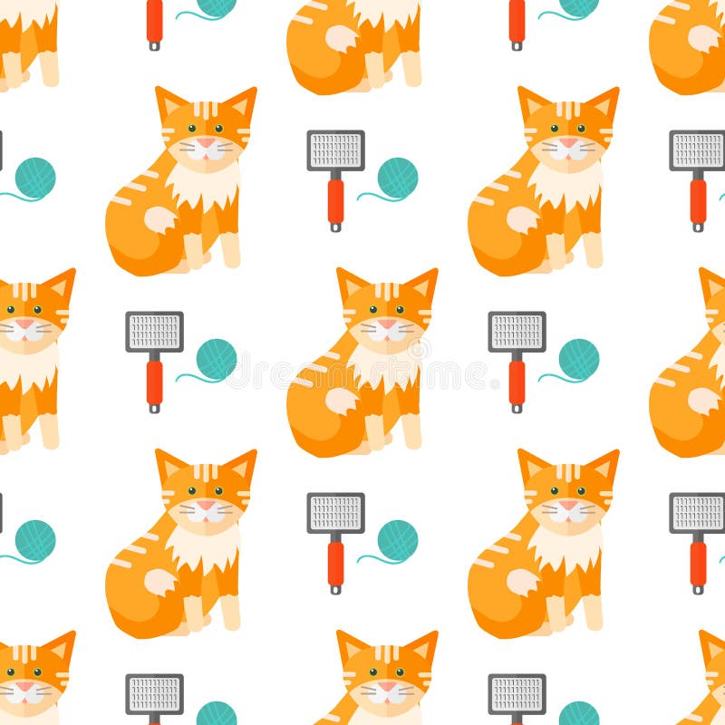Les chats dirige le modèle sans couture drôle animal mignon d'illustration de vecteur illustration libre de droits Les chats dirige le modèle sans couture drôle animal mignon d'illustration de vecteur illustration libre de droits