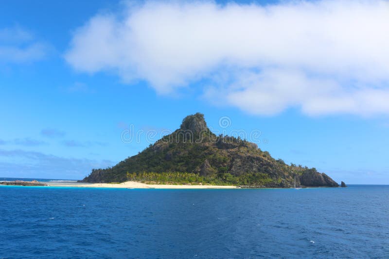 Les côtes d'une île tropicale, Fidji