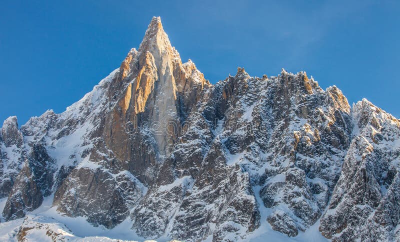 French Alps - Mont Blanc Massif Stock Image - Image of beautiful ...