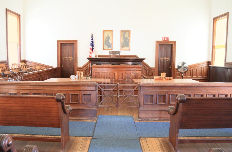 Les Etats-Unis, Arizona/pierre tombale : Vieil ouest - salle d'audience photographie stock libre de droits Les Etats-Unis, Arizona/pierre tombale : Vieil ouest - salle d'audience photographie stock libre de droits