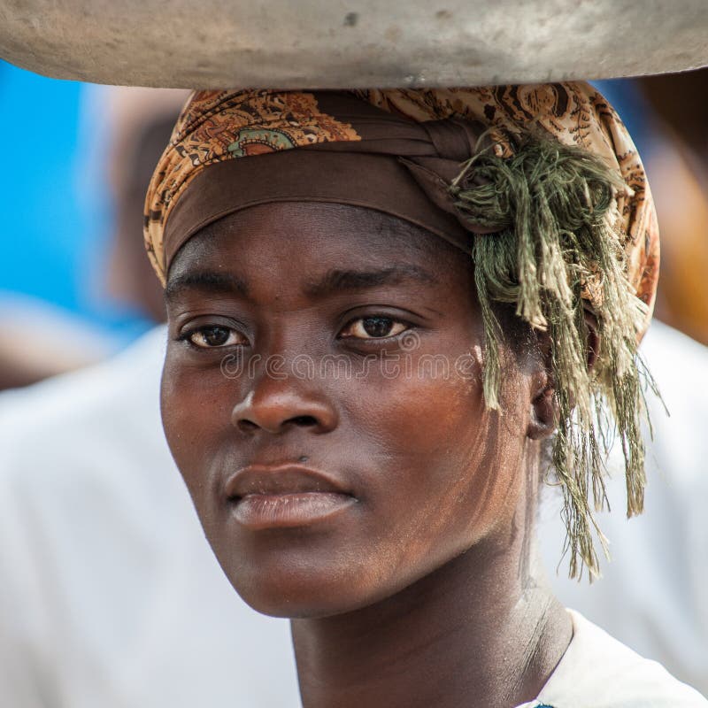 Personnes au GHANA image libre de droits