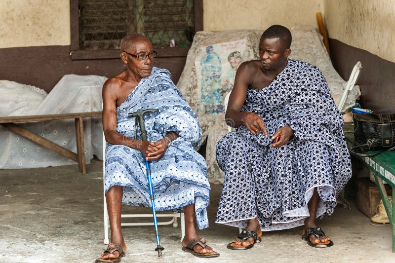 Personnes au GHANA images stock