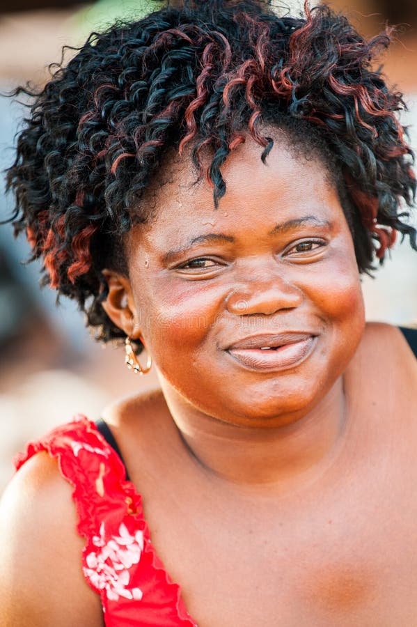Personnes au GHANA photographie stock libre de droits