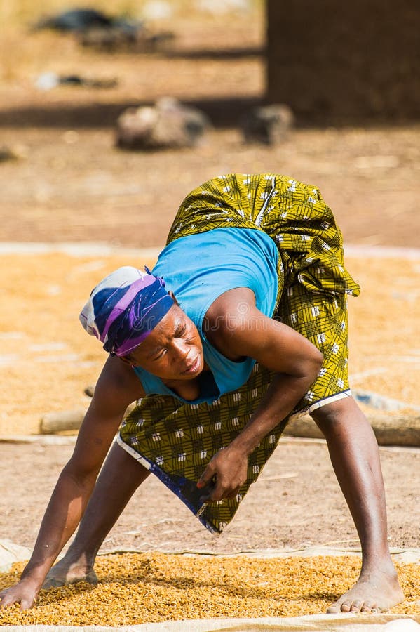 Personnes au GHANA images stock