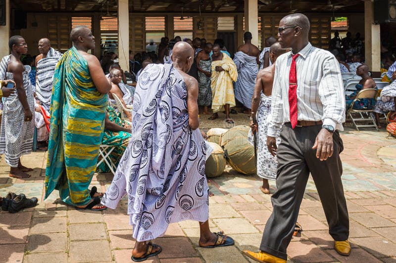 Personnes au GHANA photographie stock