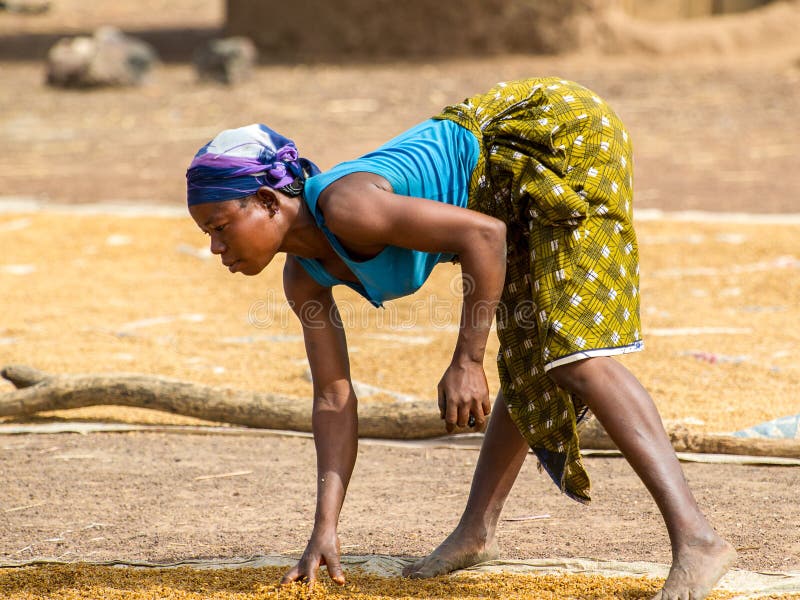 Personnes au GHANA photographie stock libre de droits