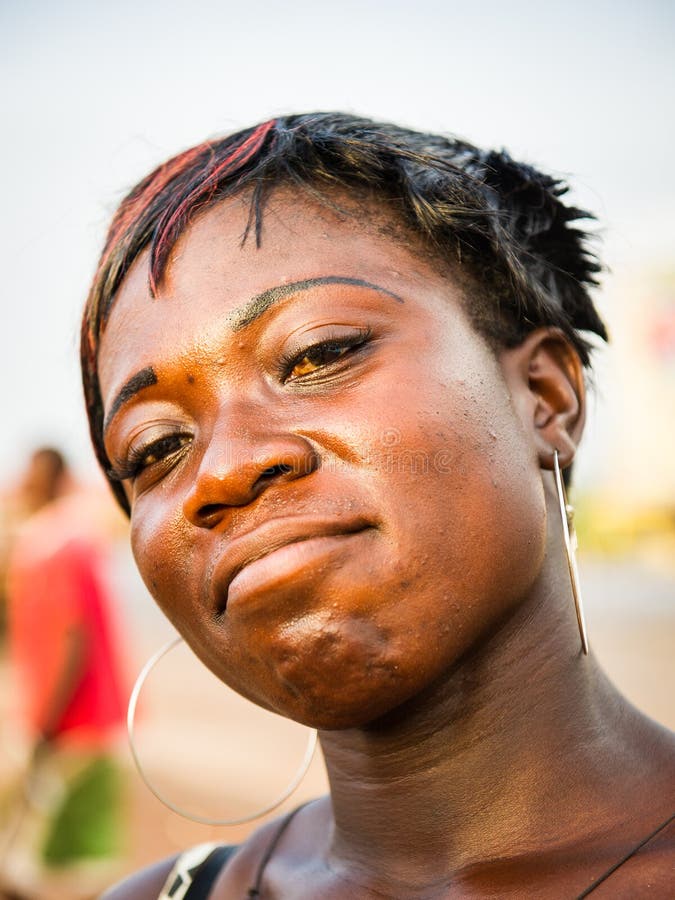 Personnes au GHANA photos stock