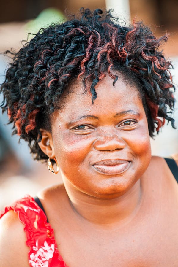 Personnes au GHANA image stock