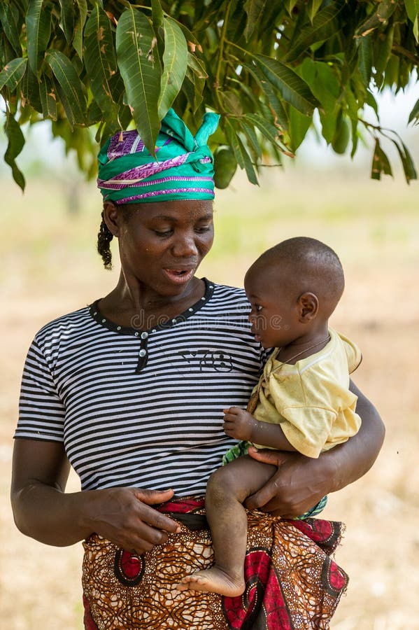 Personnes au GHANA image libre de droits