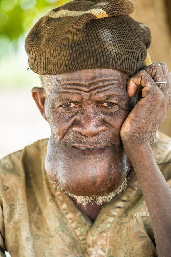 Personnes au GHANA photo stock