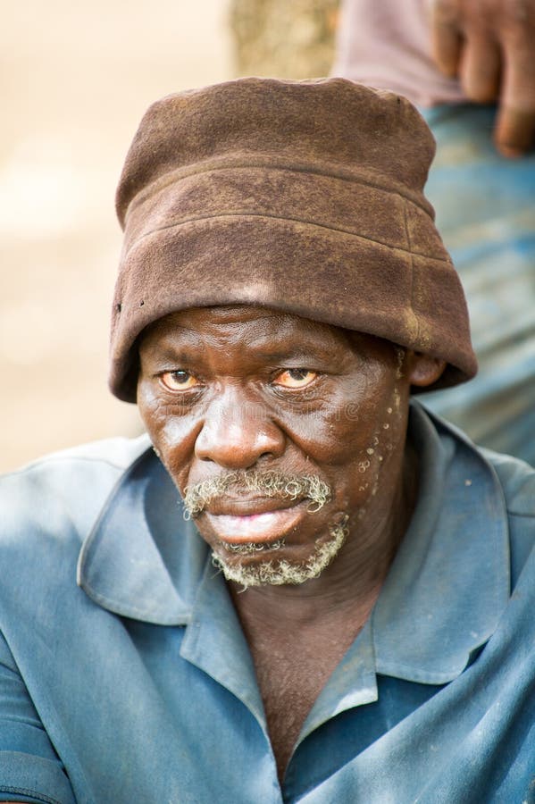 Personnes au GHANA photographie stock libre de droits