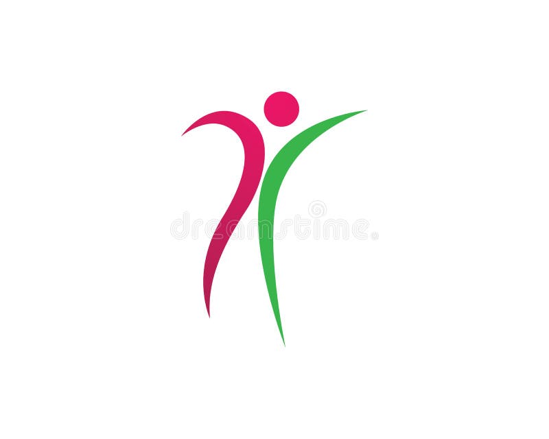 Les gens s'inquiètent des icônes de calibre de logo de la vie de santé de succès illustration de vecteur Les gens s'inquiètent des icônes de calibre de logo de la vie de santé de succès illustration de vecteur