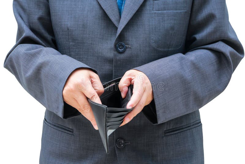 Les gens vérifient le portefeuille noir sur le fond blanc image libre de droits Les gens vérifient le portefeuille noir sur le fond blanc image libre de droits
