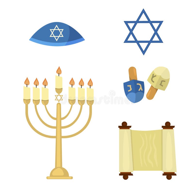 Définir Le Défilement De La Torah, La Boulangerie Sucrée Juive, Le Drapeau  D'israël Et L'icône Dreidel De Hanukkah. Vecteur Clip Art Libres De Droits,  Svg, Vecteurs Et Illustration. Image 139188409