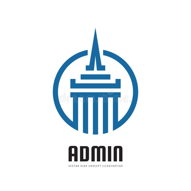 Les immobiliers - dirigez l'illustration de concept de calibre de logo Cercle de connexion de silhouette de bâtiment Icône d'admi illustration de vecteur Les immobiliers - dirigez l'illustration de concept de calibre de logo Cercle de connexion de silhouette de bâtiment Icône d'admi illustration de vecteur