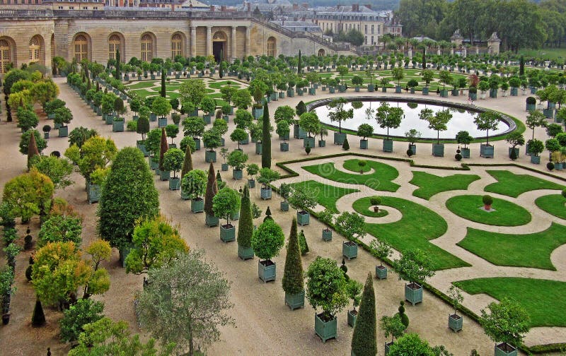 Les jardins de Versailles 1 photos libres de droits Les jardins de Versailles 1 photos libres de droits