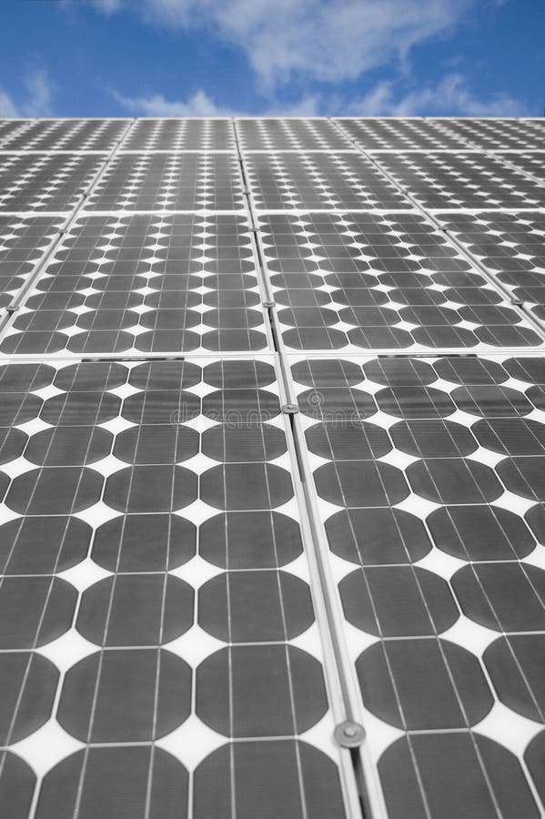 Les panneaux solaires 4 photos stock Les panneaux solaires 4 photos stock