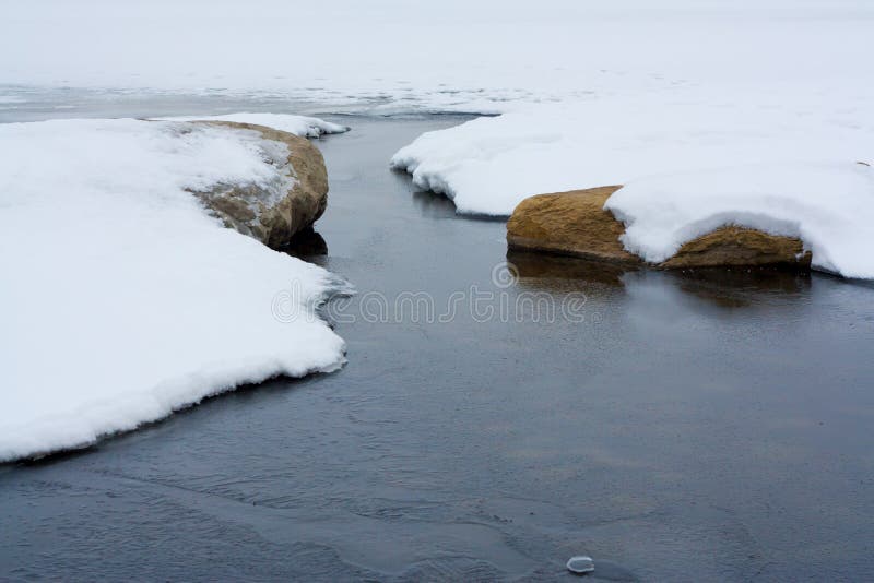 Hiver gelé images libres de droits Hiver gelé images libres de droits