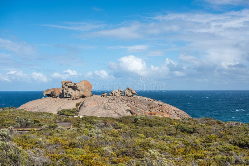 Les roches remarquables ressemblent au fromage suisse ! Île de kangourou, Australie du sud image stock Les roches remarquables ressemblent au fromage suisse ! Île de kangourou, Australie du sud image stock
