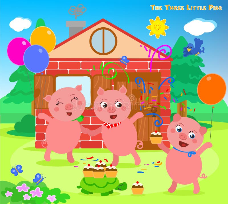 Les trois petits porcs 12 : fin heureuse