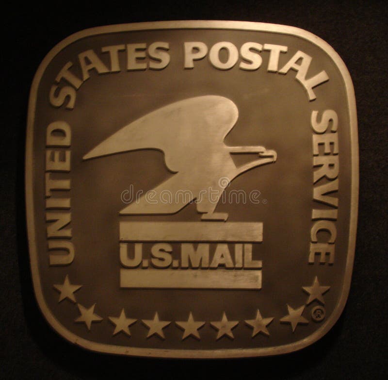 LES USA. Courrier image libre de droits LES USA. Courrier image libre de droits