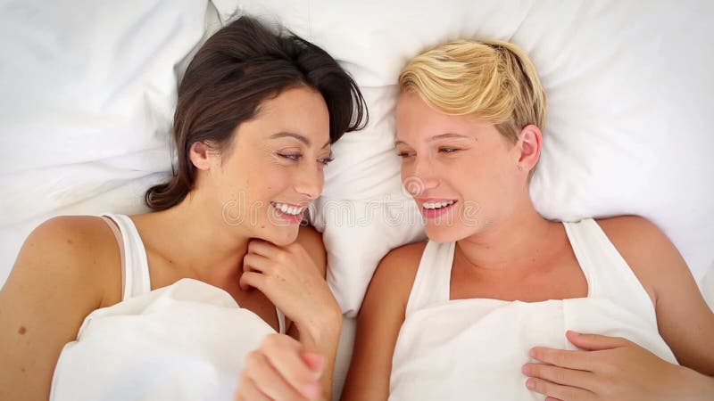 Lesbian Couple Relaxing On Bed In Bedroom 4k Stock Video Video Of Authentic Highdef 127997675