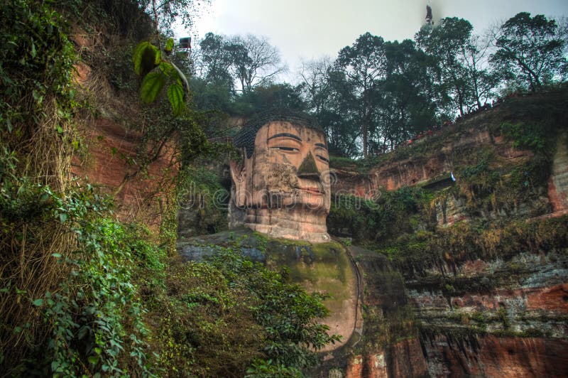 Leshan Giant Buddha stock photography Leshan Giant Buddha stock photography