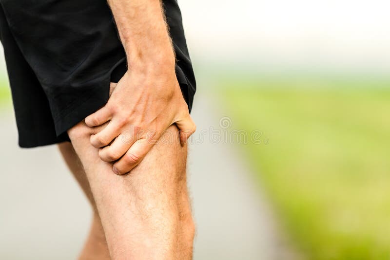 Lesione di dolore di gamba dei corridori