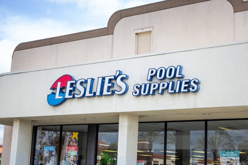 Leslie S Pool Supplies Store Store Front Sign Retail Store Known As Leslie S Pool Supplies Located Orange California 158163194 