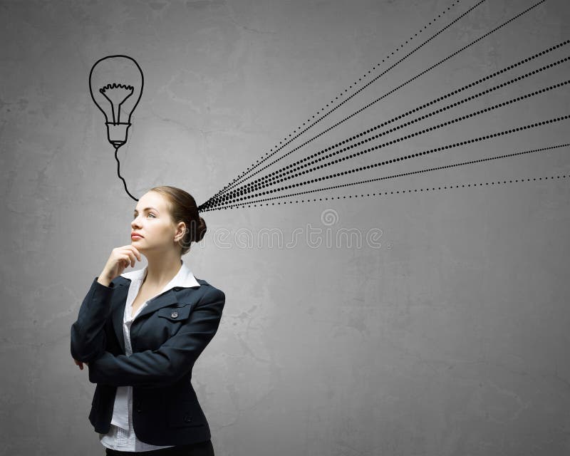Let me think it over stock photography Let me think it over stock photography