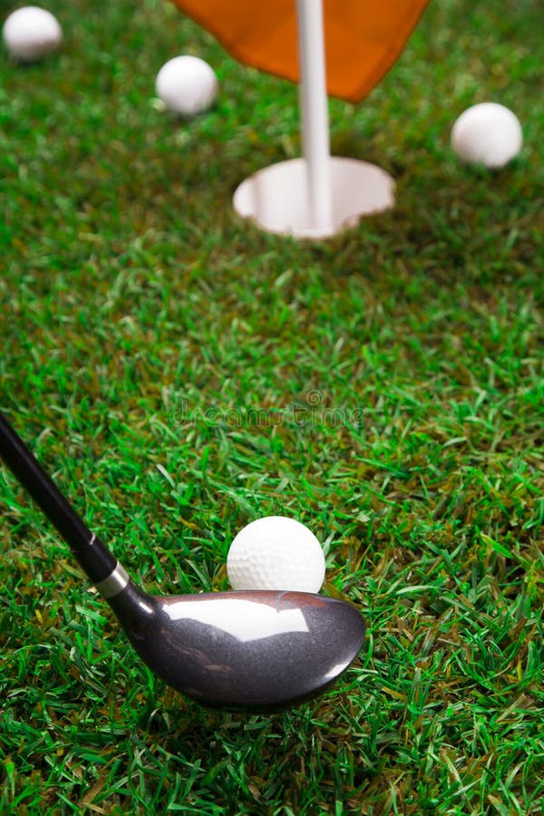 Let s play golf! stock photo. Image of golf, sport, golfcourse 27895162