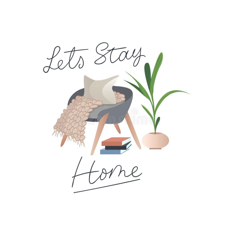 Stay Home Card Stay Home Card